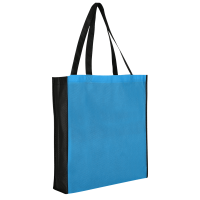 Hellblau/Schwarz