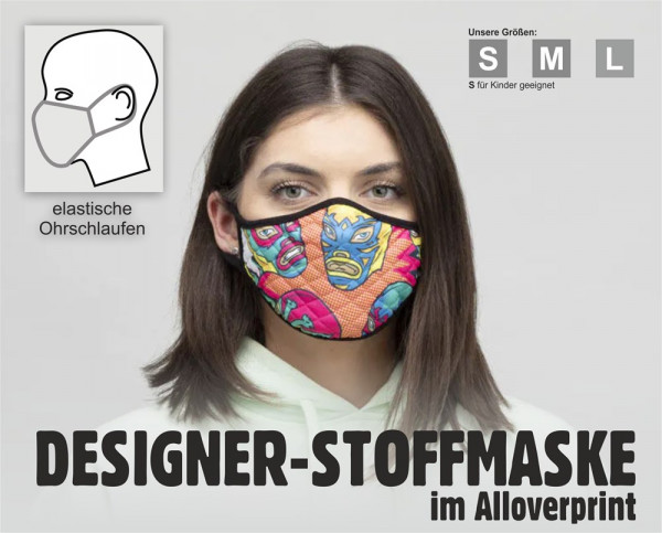 Designer-Stoffmaske 