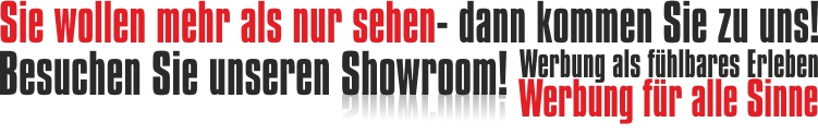 Werbeartikel-Showroom-Komma