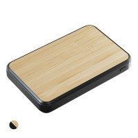 Recycelter Kunststoff + Bamboo